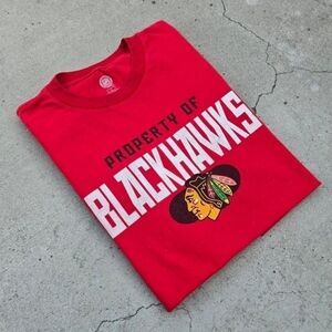 Chicago Blackhawks Men's Size L Graphic print Longsleve t-shirt